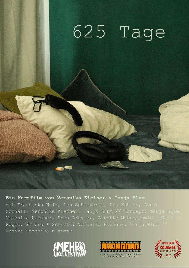 Plakat des Kurzfilms "625 Tage"
